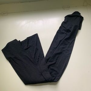 Black full length maxi skirt